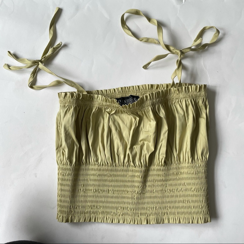 Danielle Bernstein crop top